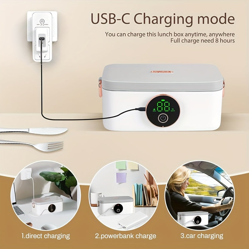 Electric Self-Heating Lunch Box-4