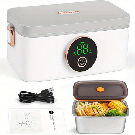 Electric Self-Heating Lunch Box-0