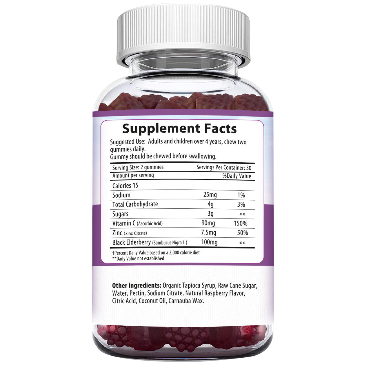 H.N. ELDERBERRY GUMMIES ( 1 X 60 CT   )-1