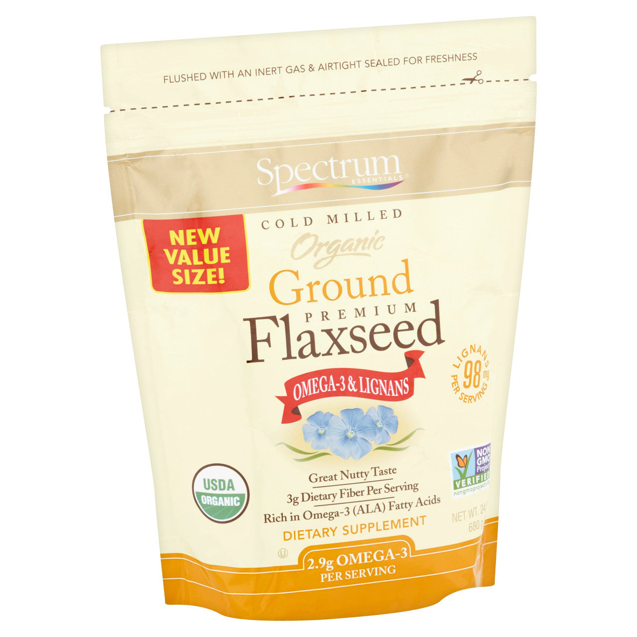 Spectrum Essentials Ground Flax Valsz (1x24OZ )-1