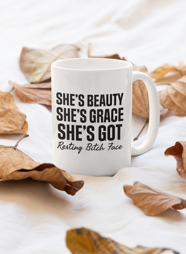 She's Beauty She's Grace Mug-0